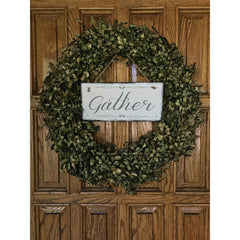 Handmade Slate Home Sign - Gather