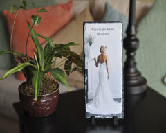 Customizable Slate Photograph  - Photo Plaque - Handmade and Personalized