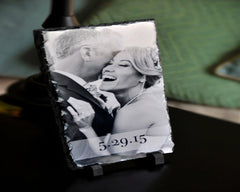 Customizable Slate Photograph  - Photo Plaque - Handmade and Personalized